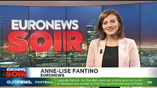 Euronews Soir, l'actualité du lundi 19 novembre