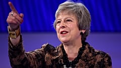 Die britische Premierministerin Theresa May