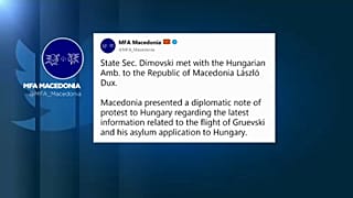 Bekérették Magyarország macedóniai nagykövetét