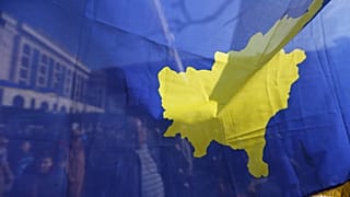 Kosovo flag 