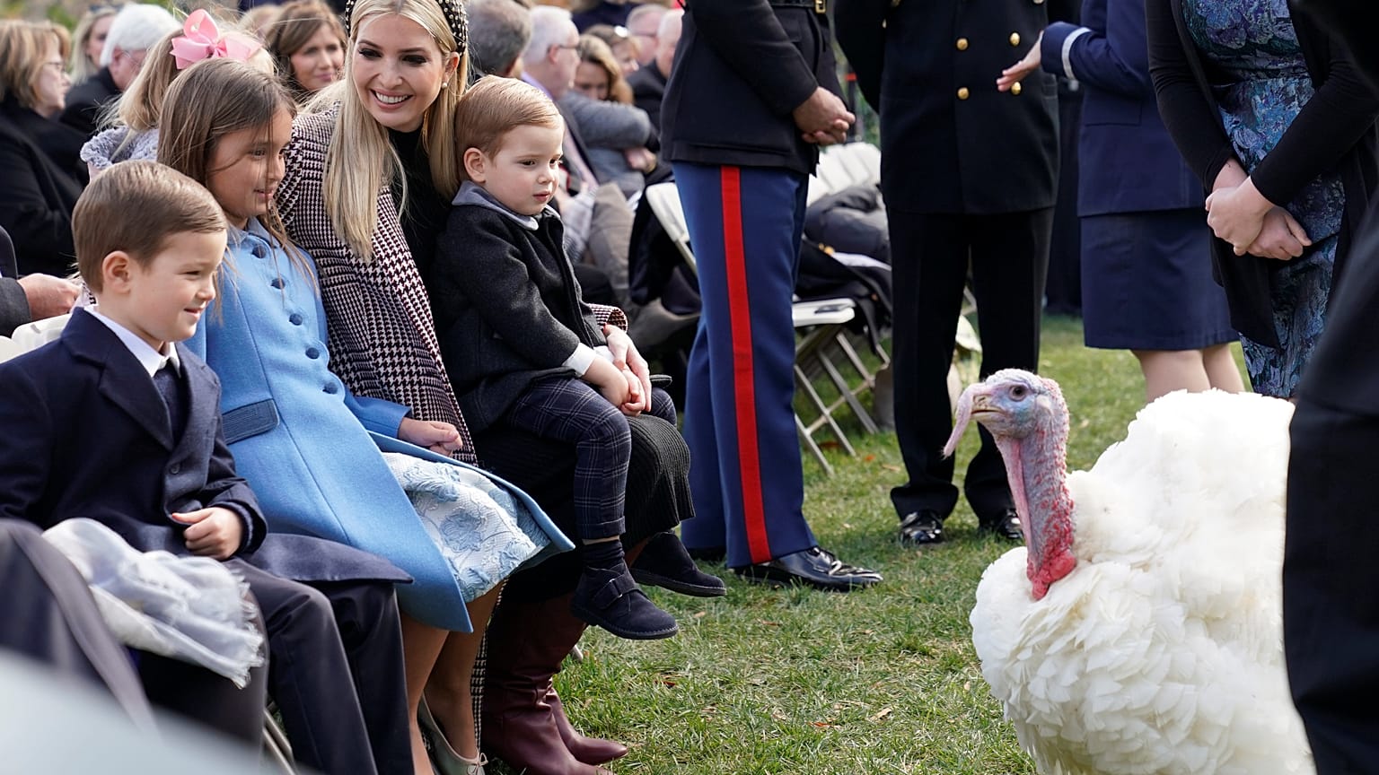Trump und der Truthahn - die 10 besten Fotos