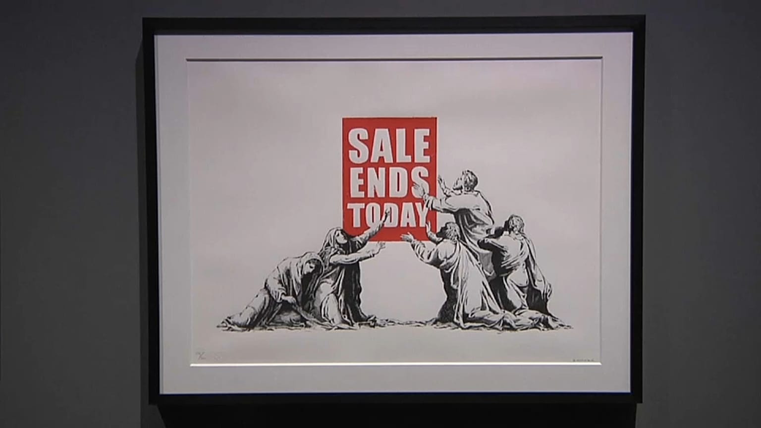 El arte protesta de Banksy llega a Milán