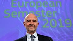 European Commissioner for Economic and Financial Affairs Pierre Moscovici
