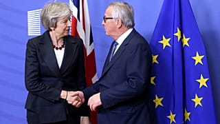 Brexit konulu AB Liderler Zirvesi öncesi May ile Juncker görüşmesi