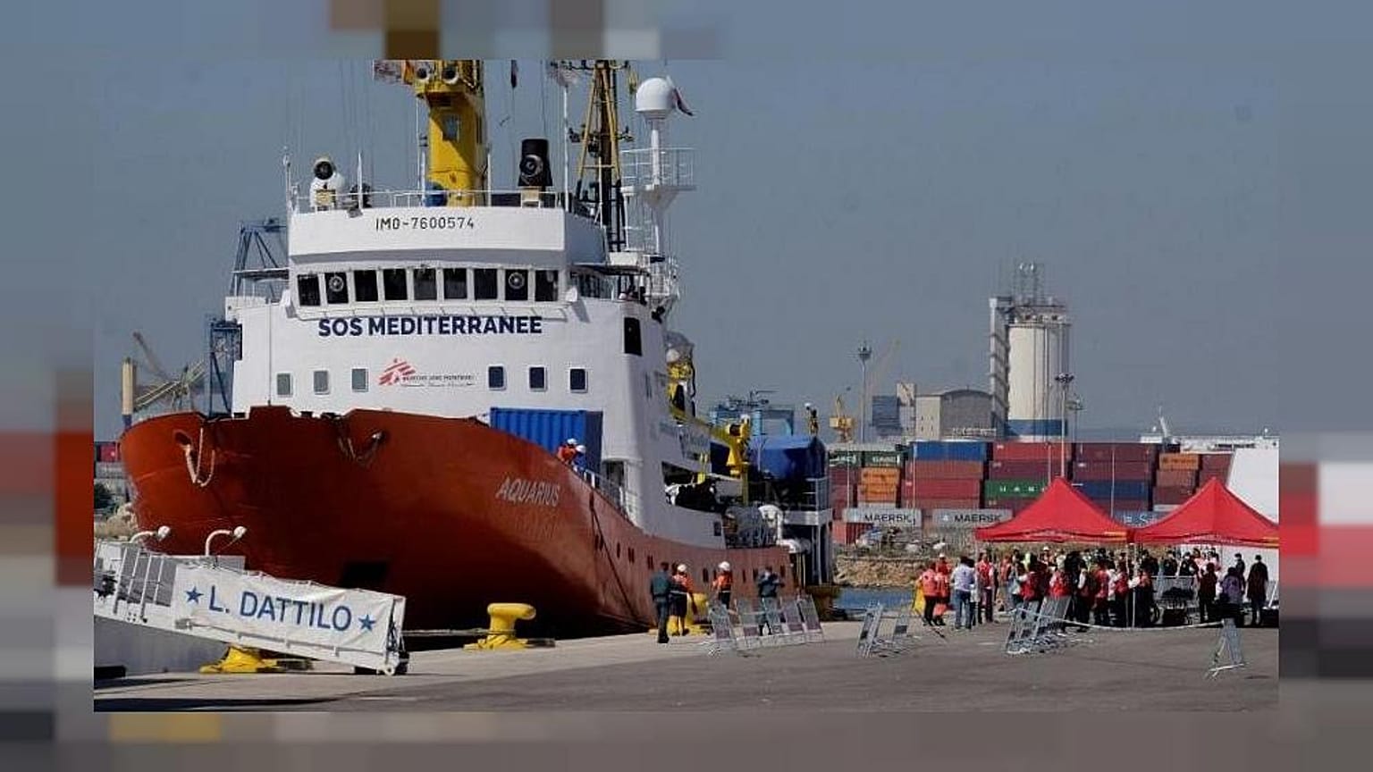File picture of the Aquarius