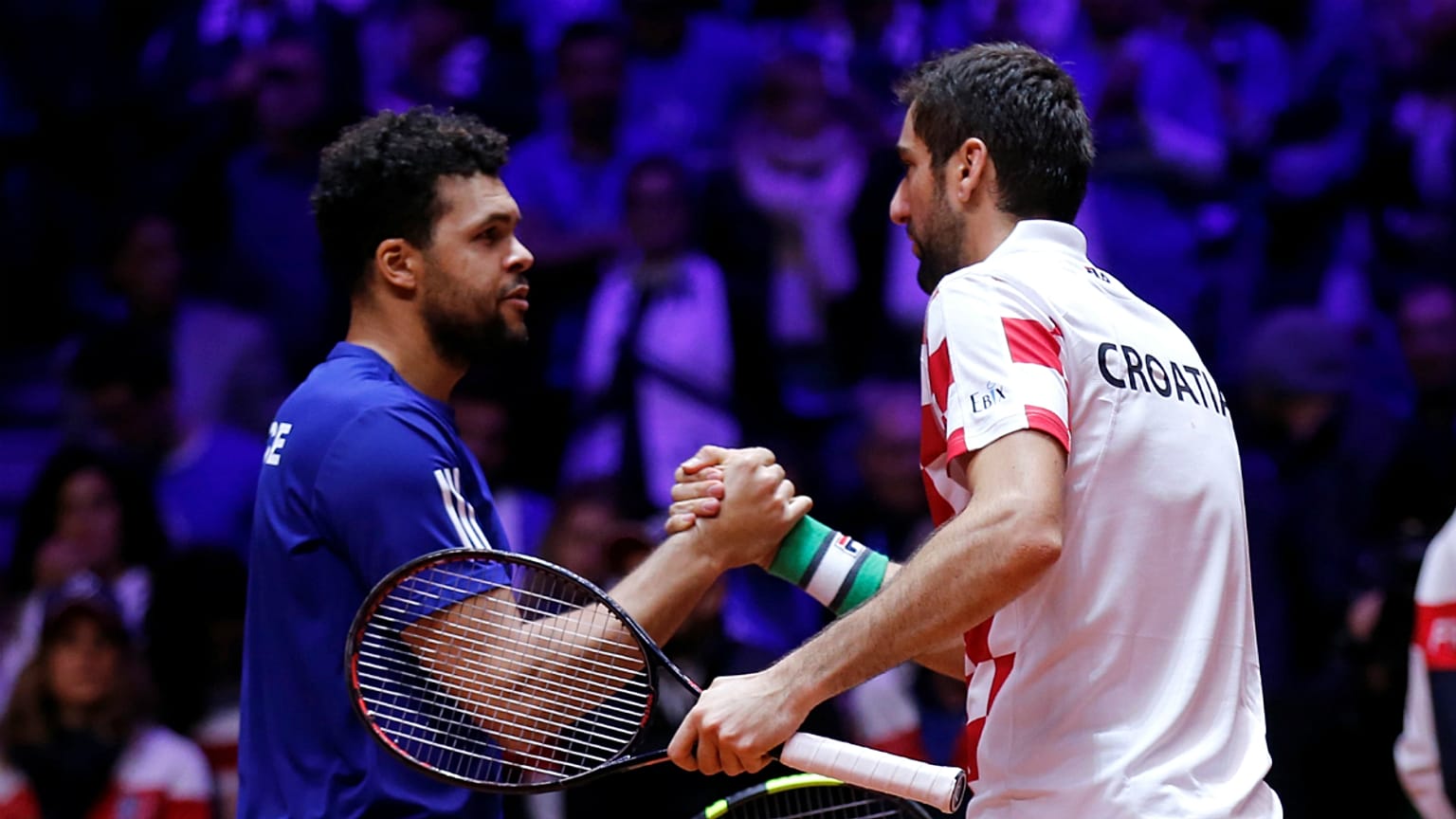 Jo-Wilfried Tsonga foi incapaz de empatar a final diante de Marin Cilic