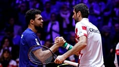 Jo-Wilfried Tsonga foi incapaz de empatar a final diante de Marin Cilic