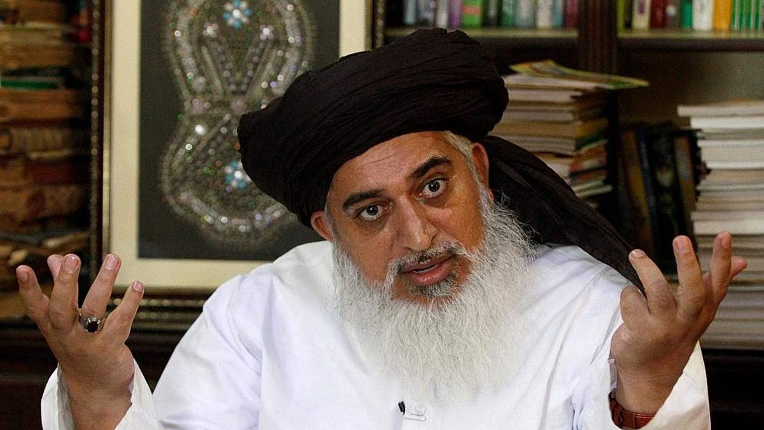 خادم حسین رضوی رهبر حزب تحریک (جنبش) لبیک 