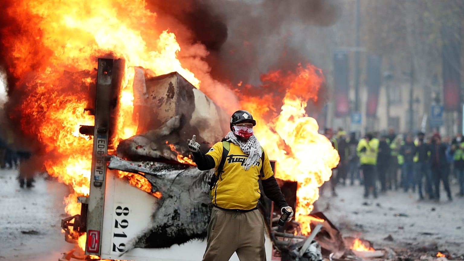 "Yellow Vest" protest in Paris 