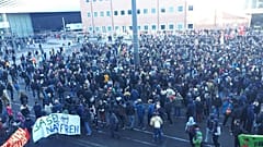 "Basel nazifrei" gegen rechtsextremen Aufmarsch