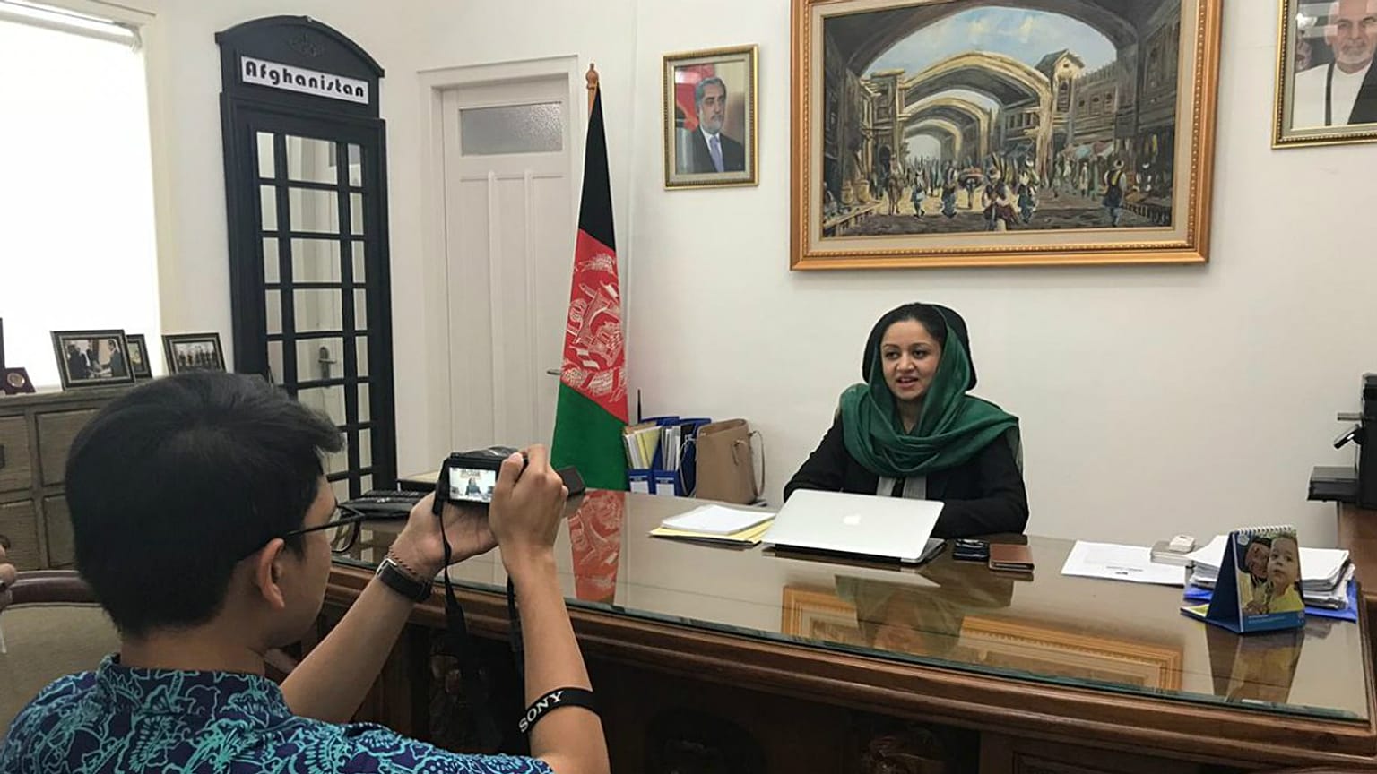 رویا رحمانی در جاکارتا