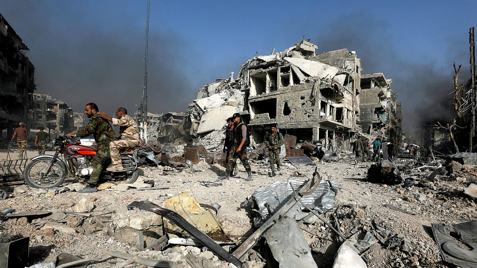 Syrian army soldiers