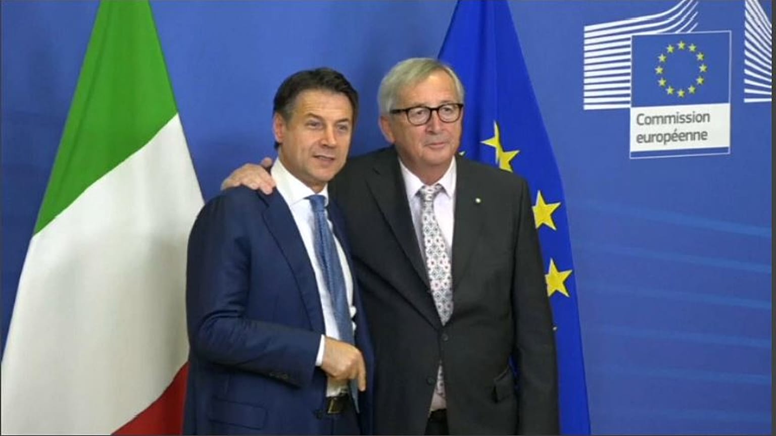 Manovra, Conte: "Con l'Europa, clima disteso"