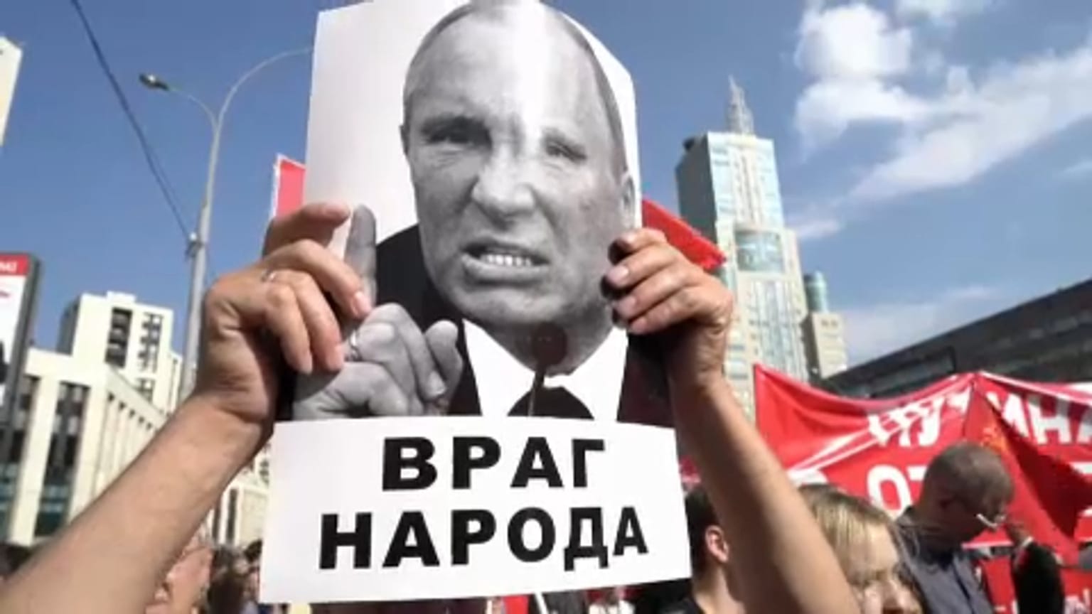 Russland: Proteste gegen Putins Rentenreform