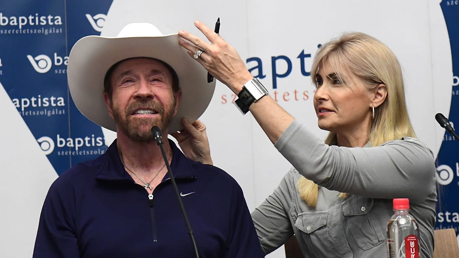 Chuck Norris Budapesten jelentette be új filmjét