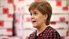 First Minister Nicola Sturgeon.