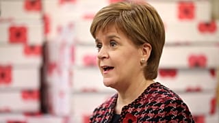First Minister Nicola Sturgeon.