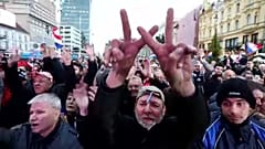 Ezrek ünnepelték a horvát teniszsikert Zágrábban