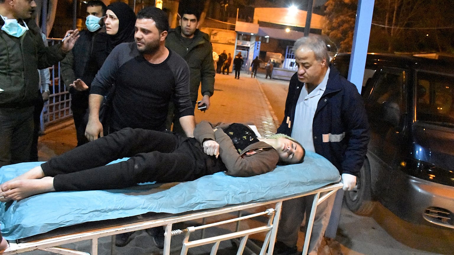 Halep'te kimyasal saldırı iddiası 