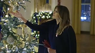 Melania, die Weihnachtsfee