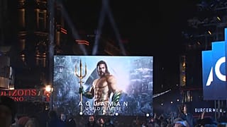 Estreia mundial de "Aquaman" em Londres