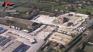 Vue de l'un des sites où a été réalisée la saisie