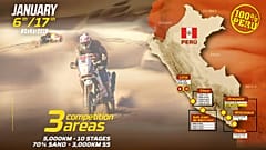 Cartaz oficial do rali Dakar 2019