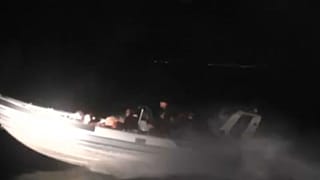 Καταδίωξη σκάφους που μετέφερε μετανάστες