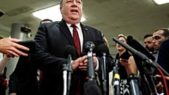Mike Pompeo addresses the media about Khashoggi's murder