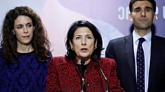سالومي زورابيشفيلي أول رئيسة  في تاريخ جورجيا