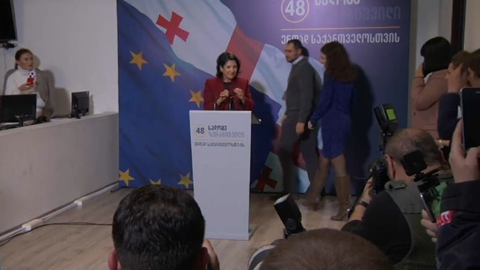  Salomé Zurabishvili gana las elecciones presidenciales en Georgia