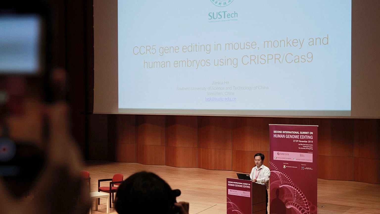 Scientific community outraged at Chinese scientist's gene editing baby claims