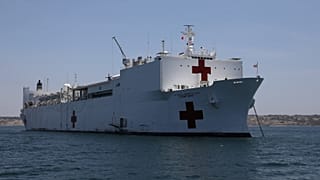 Die USNS Comfort