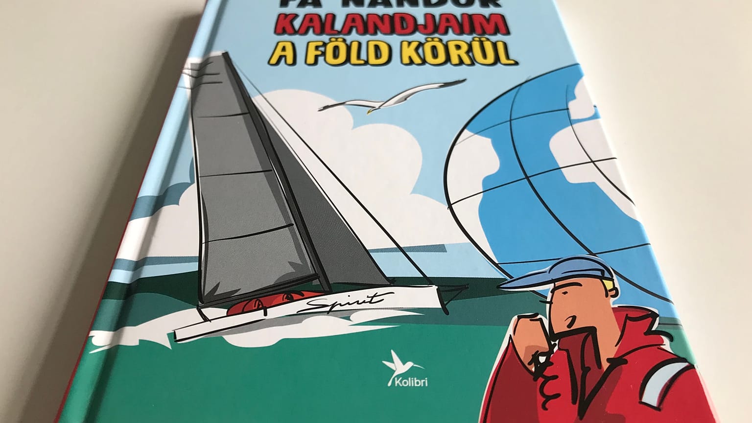 Fa Nándor Kalandjaim a Föld körül című könyvének borítója