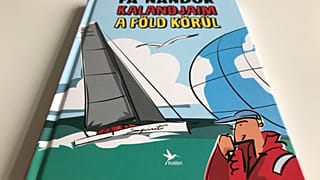 Fa Nándor Kalandjaim a Föld körül című könyvének borítója