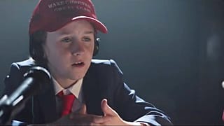 Fricska Trumpnak a karácsonyi reklámban