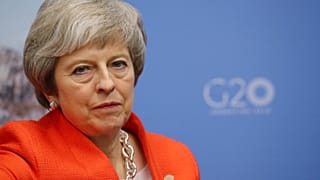 Britain's Prime Minister Theresa May on December 1, 2018.
