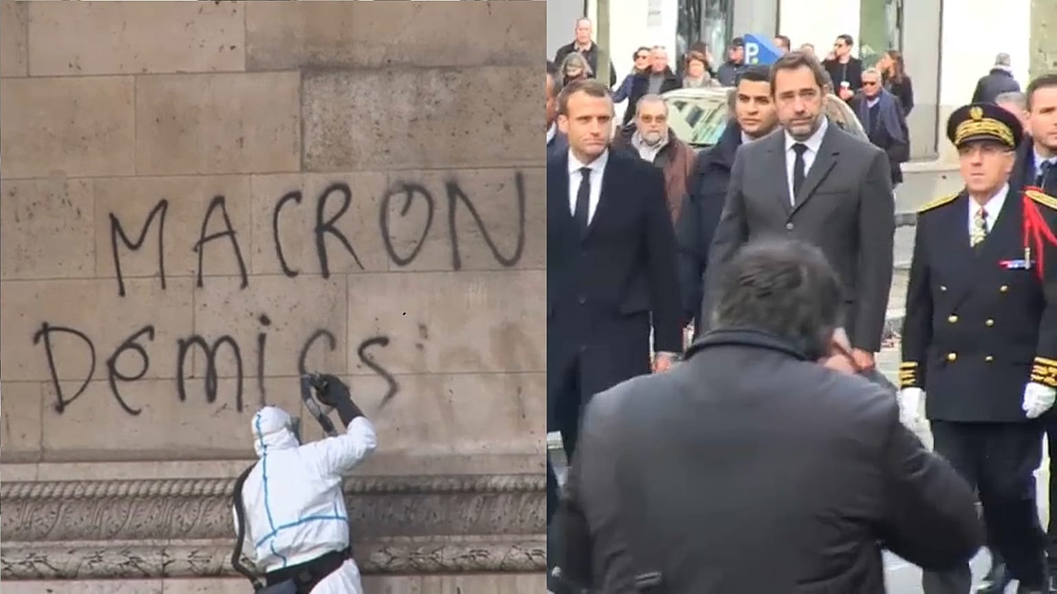 Nach "Gelbwesten"-Randale: Macron startet Krisentreffen