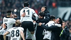 Haftanın derbisinde Beşiktaş Galatasaray'ı 1-0 mağlup etti