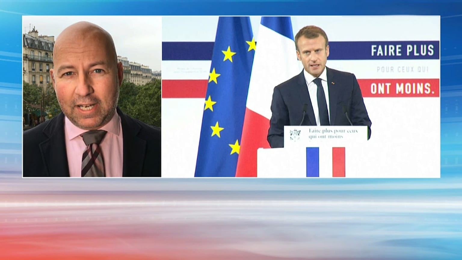 Macron expose son plan pauvreté