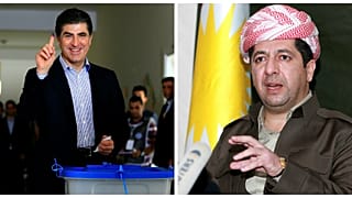 Neçirvan Barzani ve Mesrur Barzani 