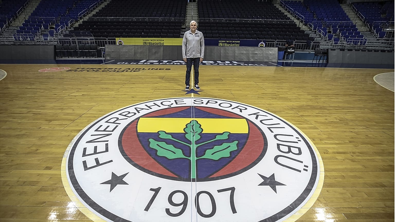 Fenerbahçe Erkek Basketbol Takımı Başantrenörü Zeljko Obradovic