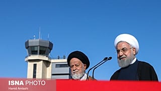 حسن روحانی رئیس جمهوری ایران