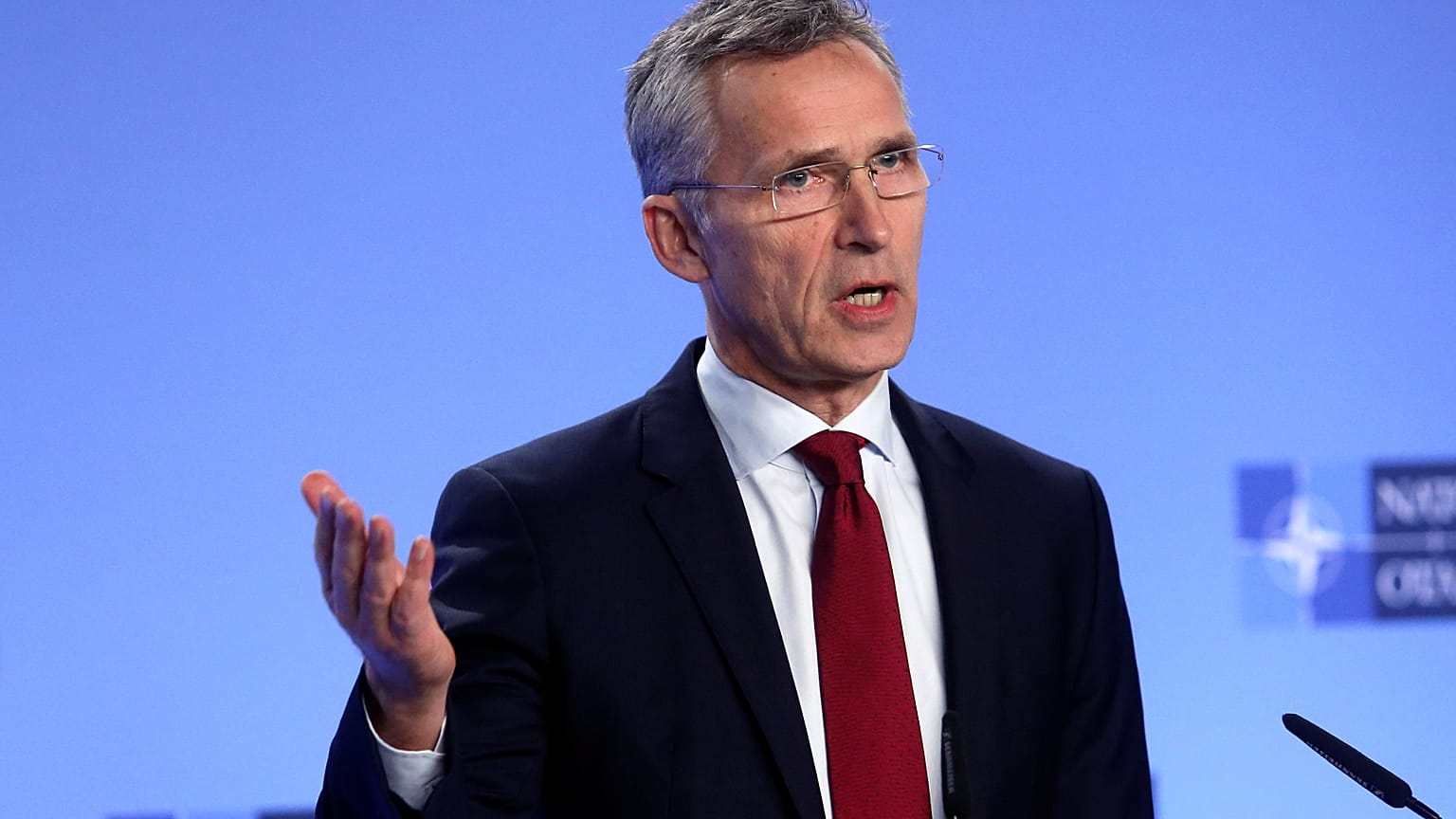 Le secrétaire général de l'Otan Jens Stoltenberg