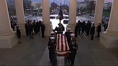 Los estadounidenses se despiden de George H. W. Bush
