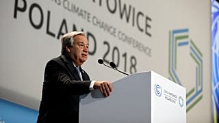 دبیرکل سازمان ملل از رهبران جهان خواست تغییرات اقلیمی را جدی بگیرند