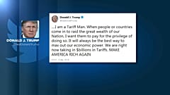 Trump lanza mensajes amenazadores y conciliadores a China