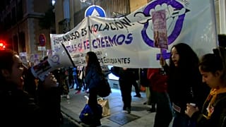 Manifestaciones contra la sentencia a "La manada"
