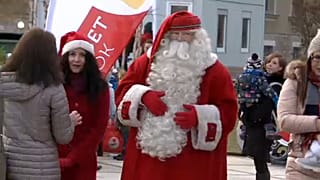 Budapestre érkezett Joulupukki