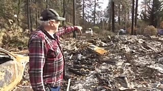 Bajo las cenizas el dolor por los incendios de California